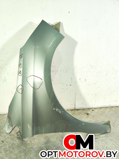 Крыло переднее правое  Citroen C4 2 поколение 2012 7841AX #1