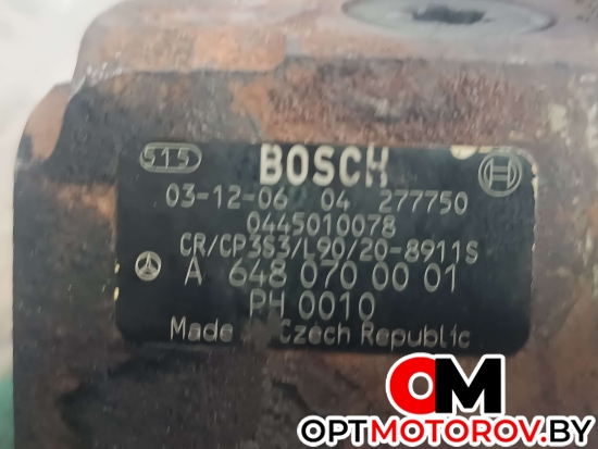 Насос ТНВД  Mercedes-Benz C-Класс W203/S203/CL203 [рестайлинг] 2006 A6480700001, 0445010078 #4
