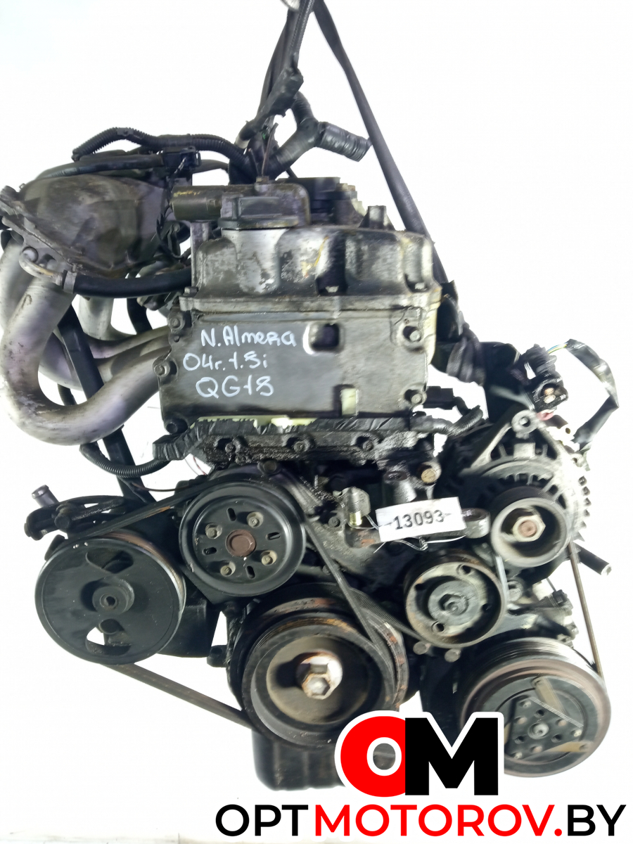 ДВС (Двигатель) Дизельный б/у Nissan Almera II N16 Ниссан Альмера 2 Н16 с доставкой в Тюмень
